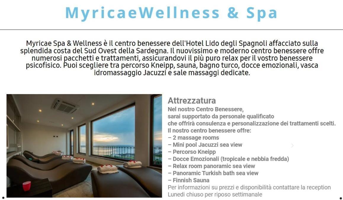 Hotel Lido Degli Spagnoli Wellness & Spa Portoscuso Exterior photo